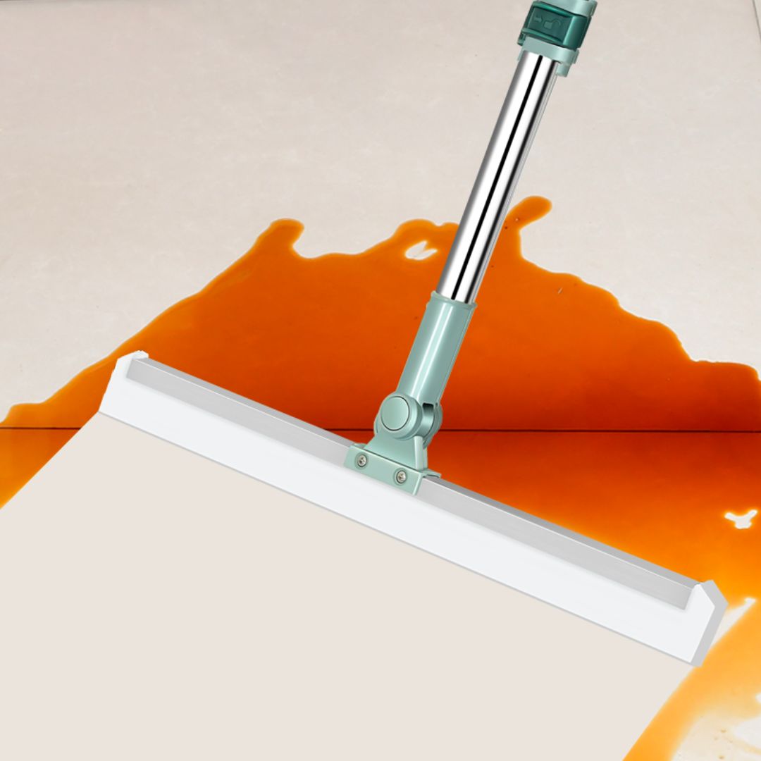 CleanFlex | Silikonbesen mit Verstellbarem Stiel | Kratzfreie Bodenreinigung
