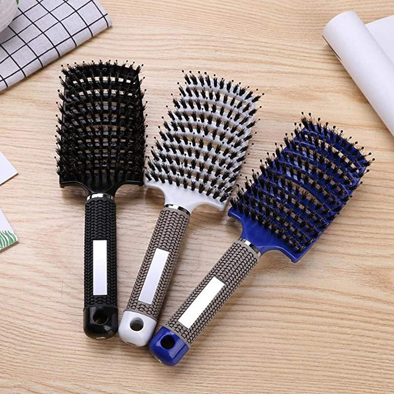 GentleHair Pro | Entwirrbürste für sanftes & schmerzfreies Haarekämmen | Für alle Haartypen | Mit Wildschweinborsten & Nylonspitzen