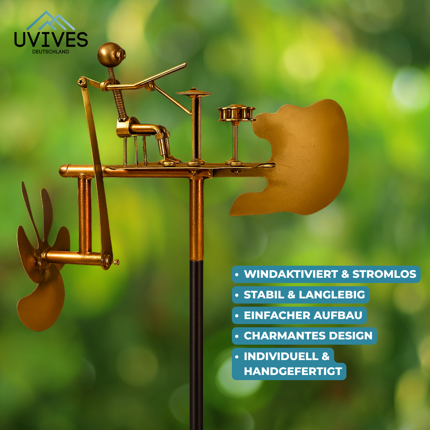 WindMelody – Das musikalische Windspiel für Garten & Terrasse