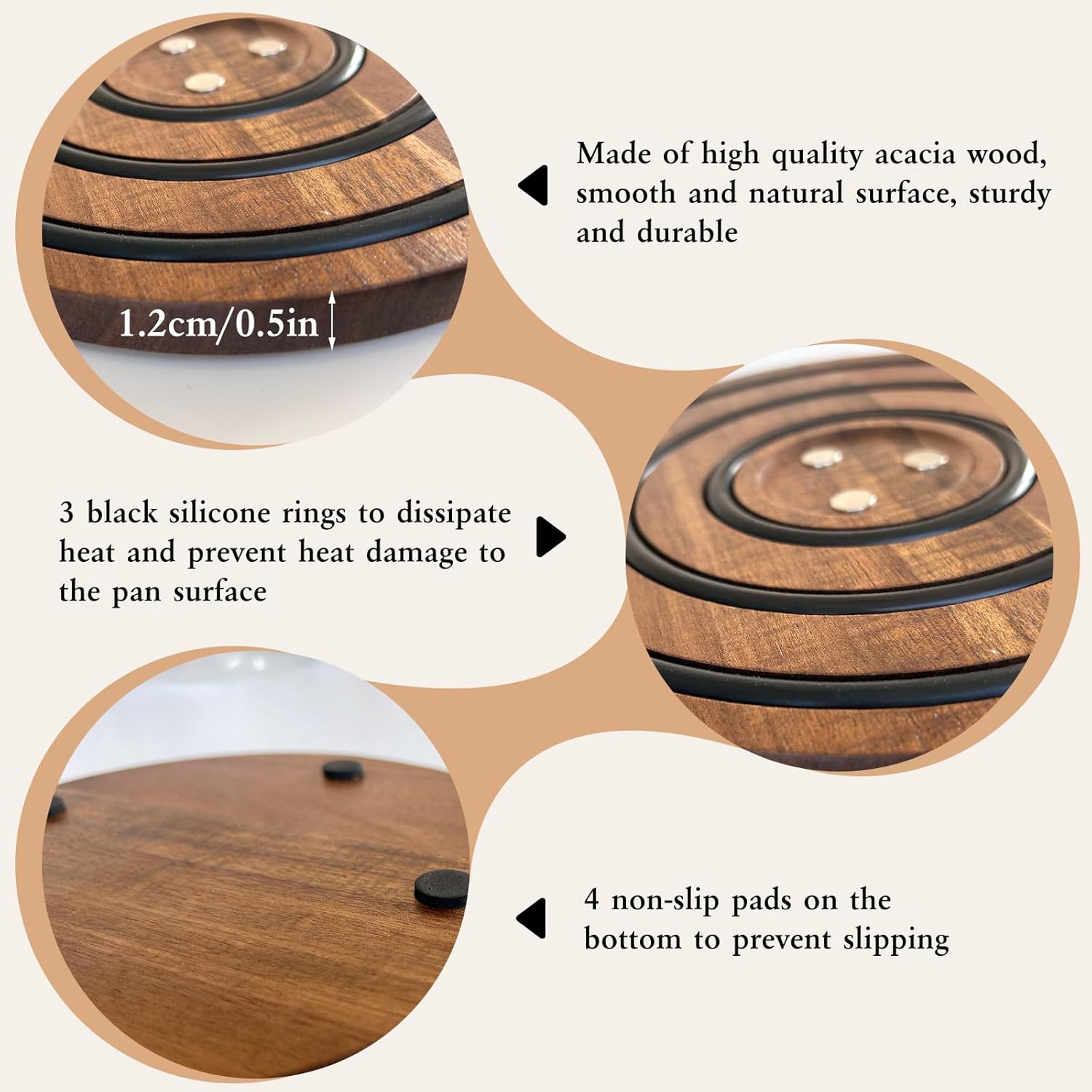 GripWood – Der Topfuntersetzer, der mitdenkt!