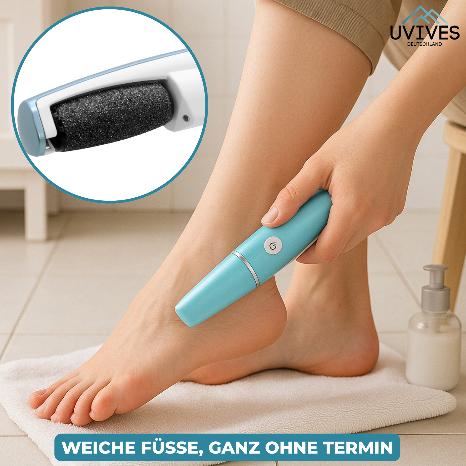 SilkaFeet™ – Mühelos glatte und gepflegte Füße