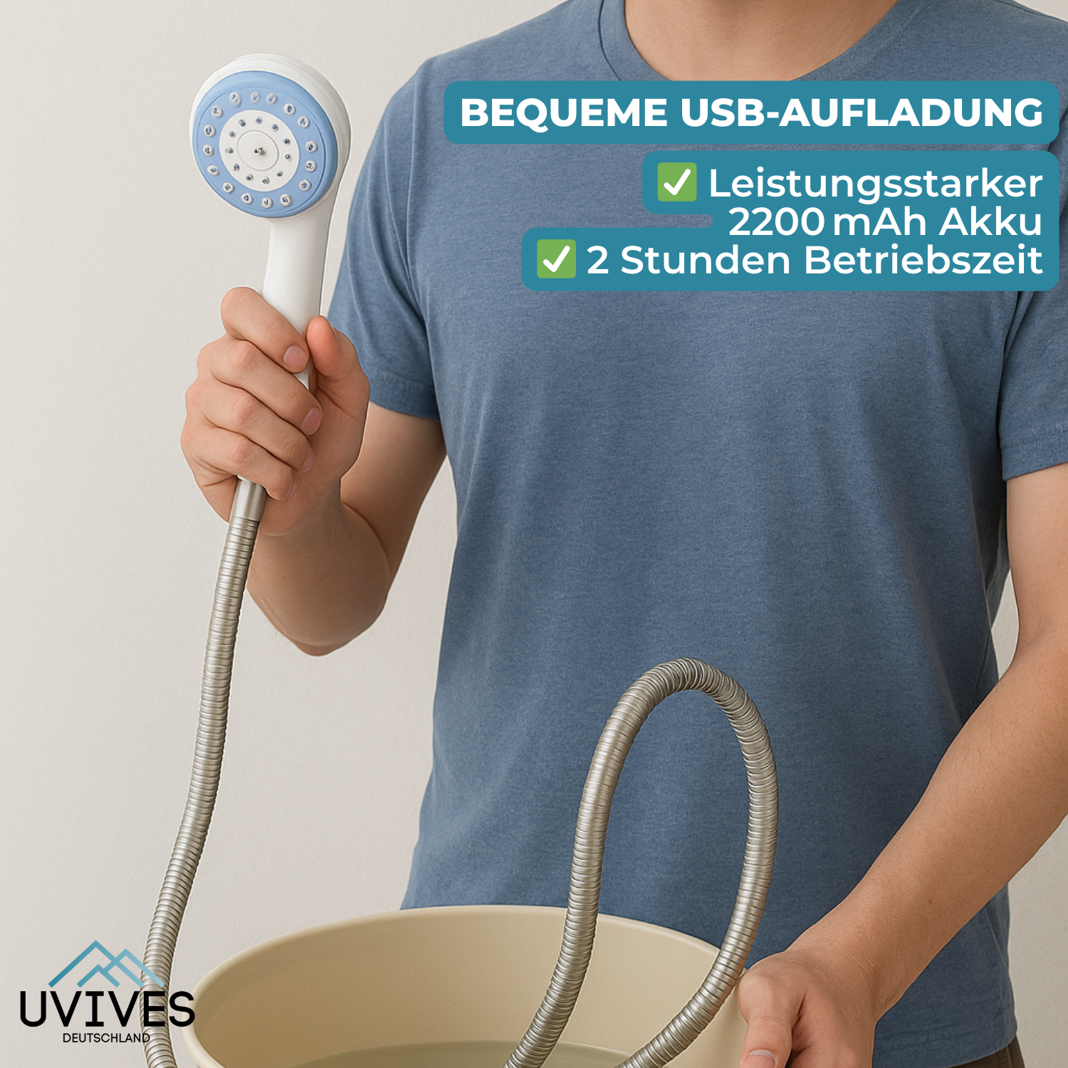 CampShower™ – Duschen wie zuhause, egal wo du bist