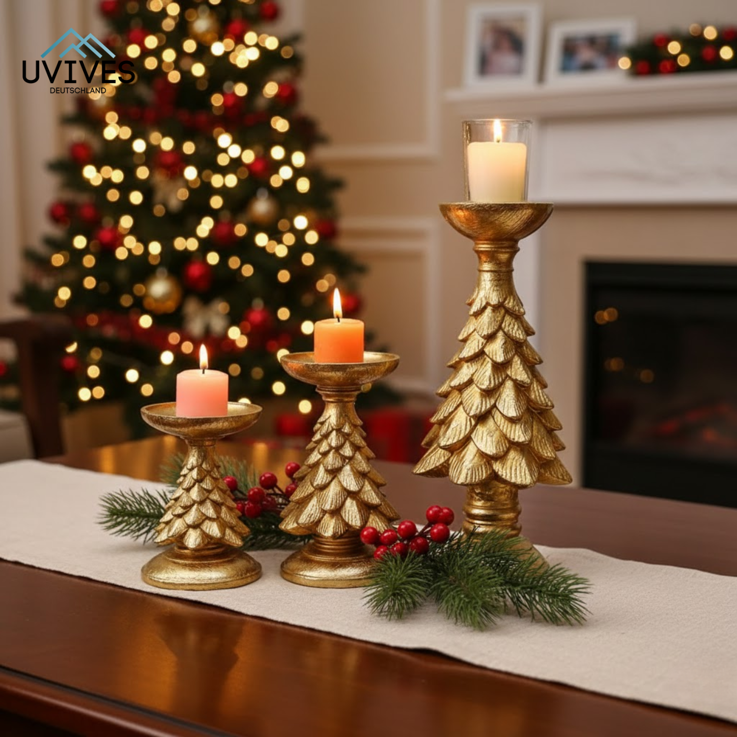 LumiPine – Zeitloser Weihnachtsglanz im Vintage-Stil