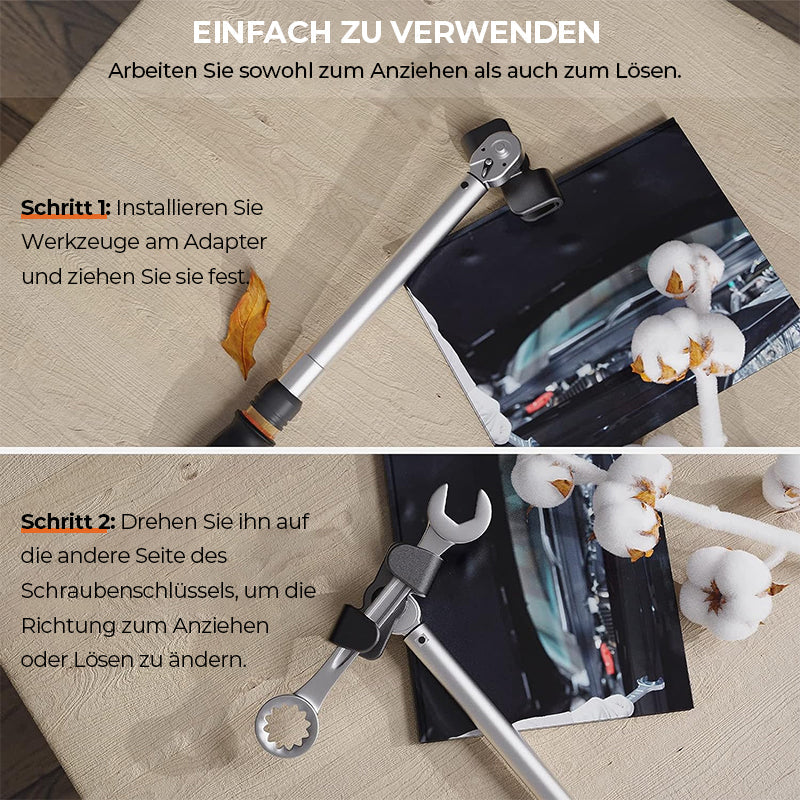 TorqueX – Mehr Hebelkraft für müheloses Schrauben!