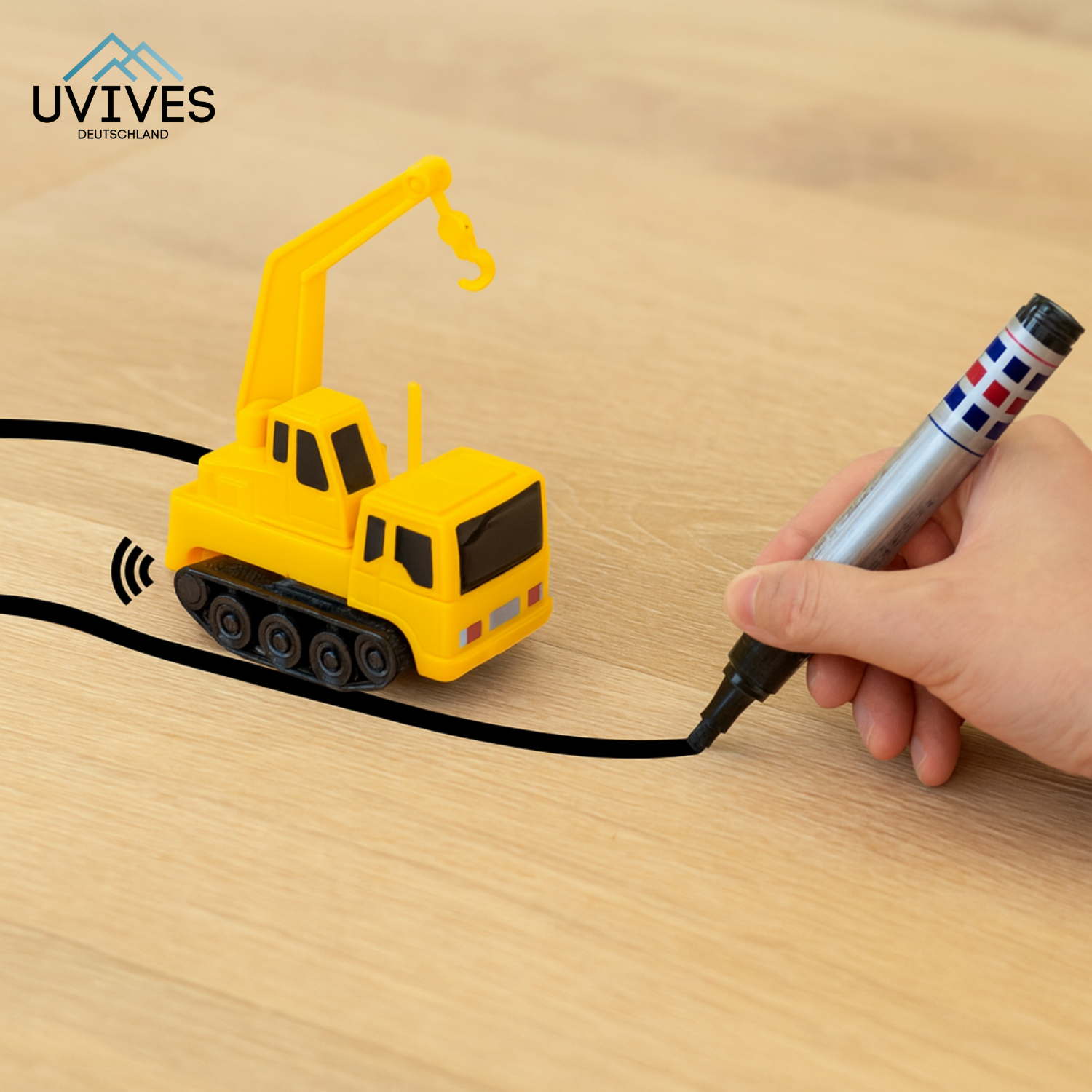 MagicLine Car – Das Auto, das deinen Zeichnungen folgt!