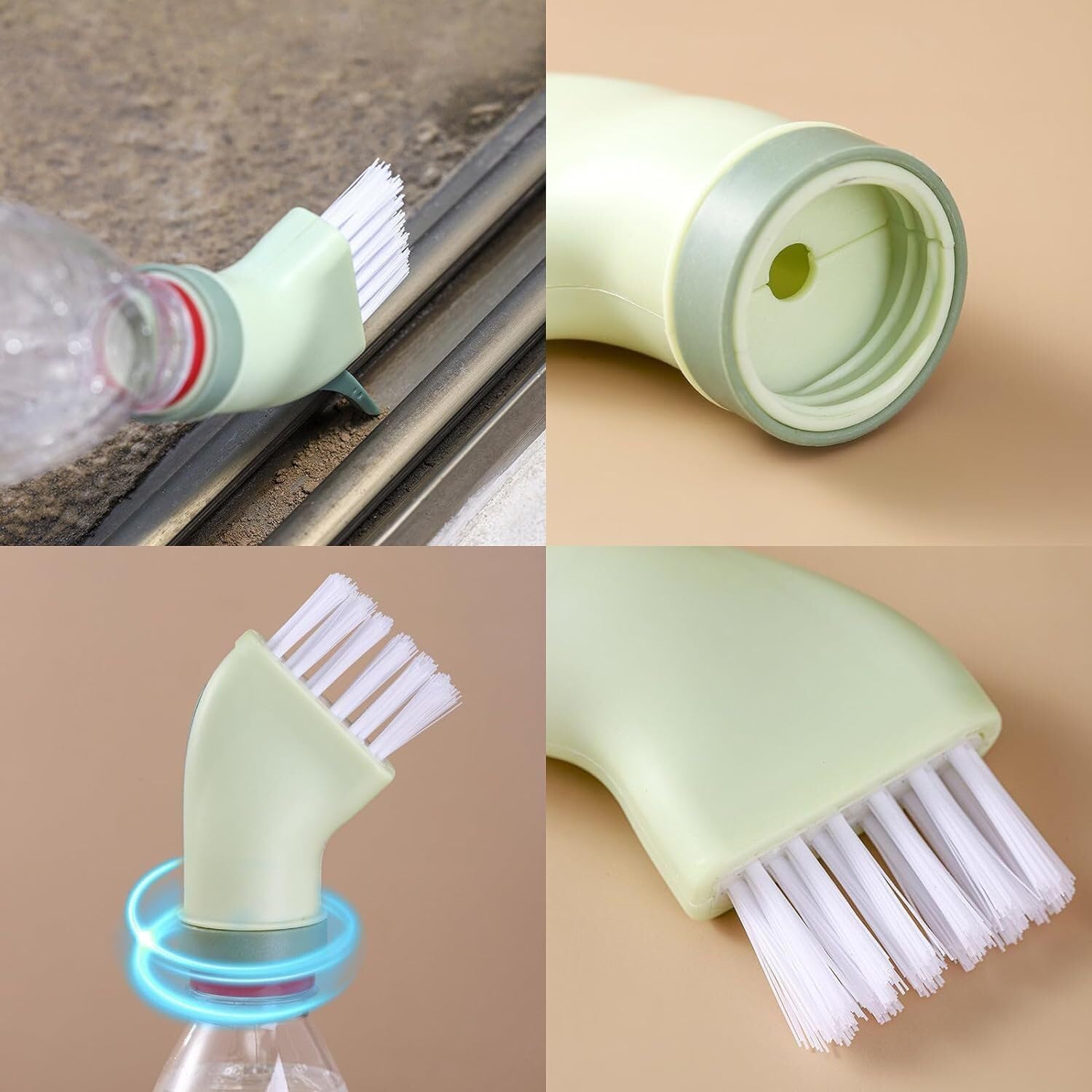 BottleScrubber – Macht jede Flasche zur Power-Reinigungsbürste!