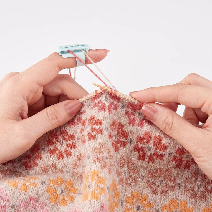 2+3 GRATIS | EasyThread™ – Der Garnführungsring für entspanntes Stricken