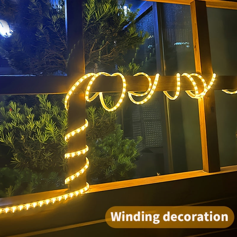 LumaFlex Solar LED-Lichterkette | Flexibel & Formbar | Solarenergie | Fernbedienung