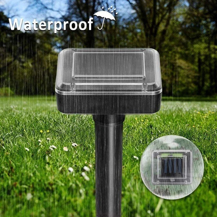 EcoGuard | Solar Tiervertreiber | Ultraschall-Abwehr | Wetterfest & Solarbetrieben
