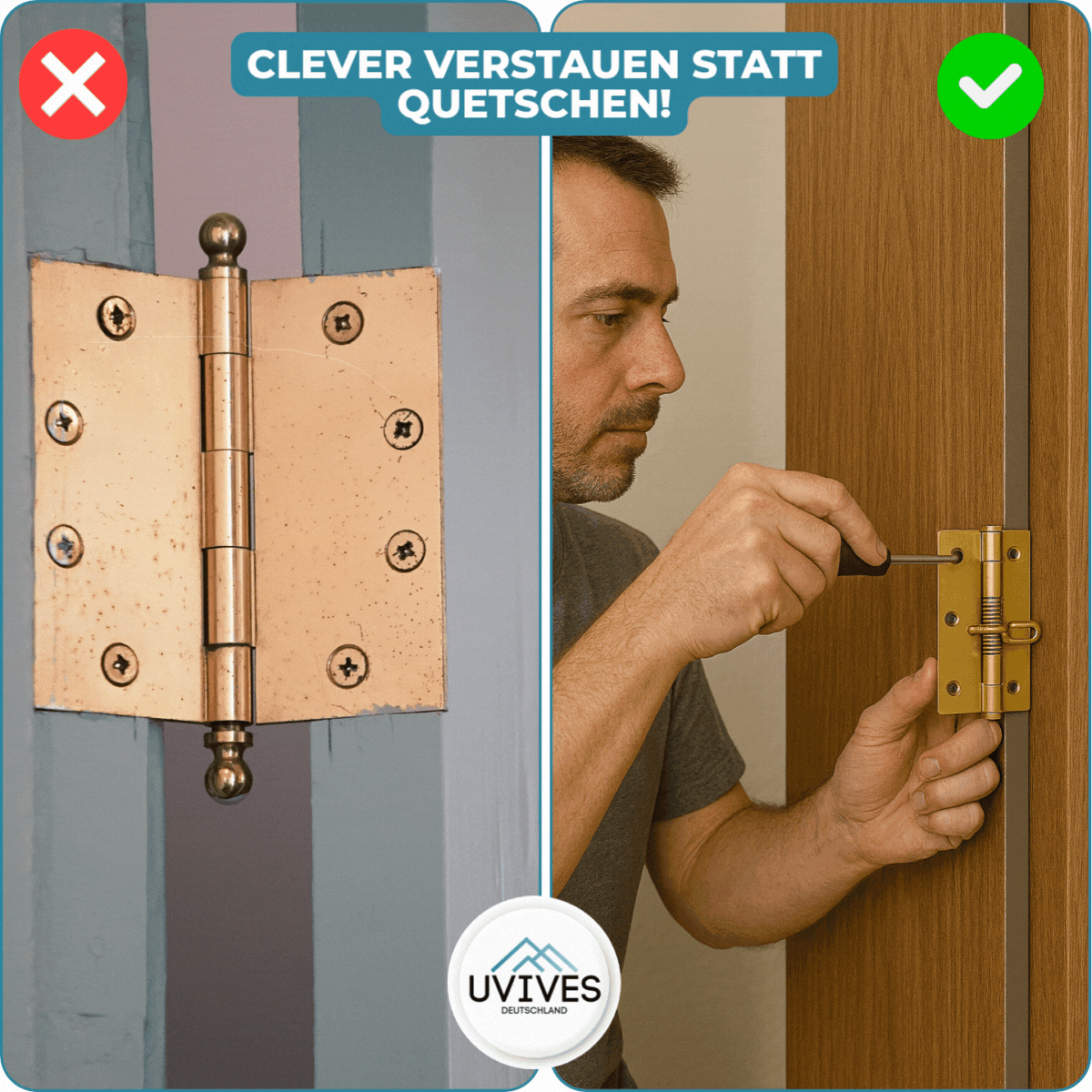 1+1 GRATIS | HingeGuard™ – Tür schließt sanft & sicher automatisch