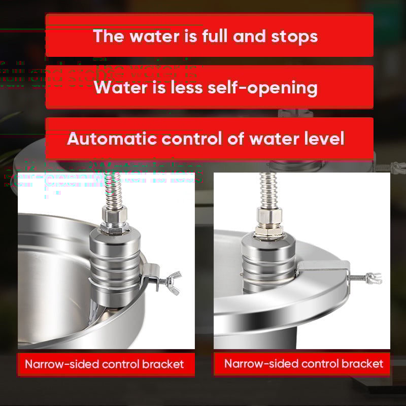 AutoFlow™ – Automatische Wasserregulierung ohne Strom