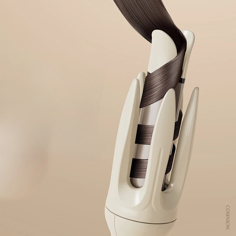 LuxCurlz | Automatischer Lockenstab | Ionen-Technologie, Keramik, Anti-Scald | Für glänzende Locken & sicheres Styling