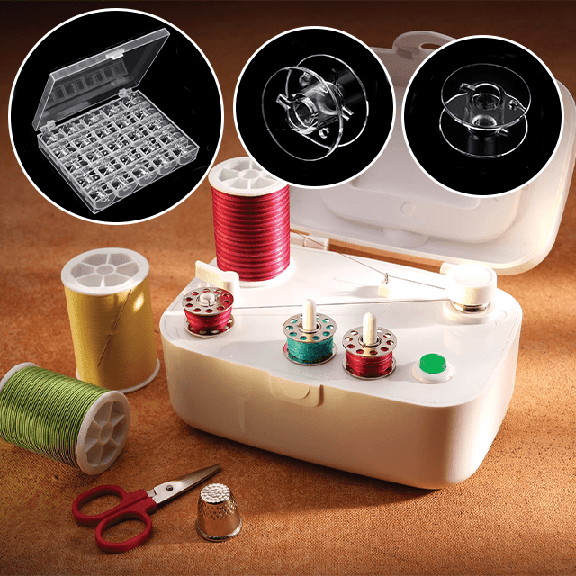 SwiftSewing - Nie wieder mit schnellem, tragbarem Spulenwickeln aufhören zu nähen