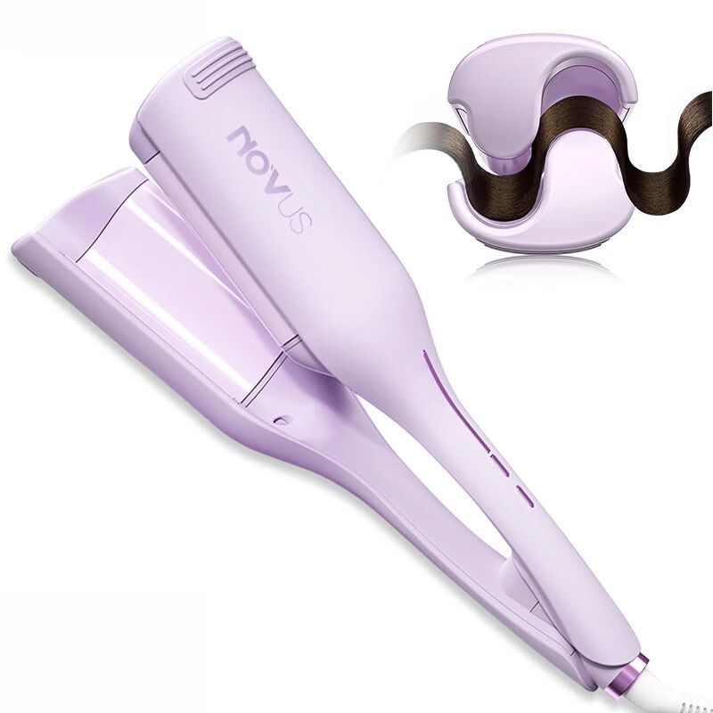 GlamCurlz | Profi-Lockenstyler | Ionen-Technologie, Keramik, Anti-Scald | Für glänzende Wellen & Frisuren zuhause