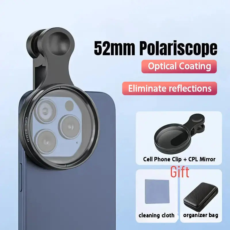 FotoBoost CPL – Scharfe Handyfotos ohne Spiegelungen