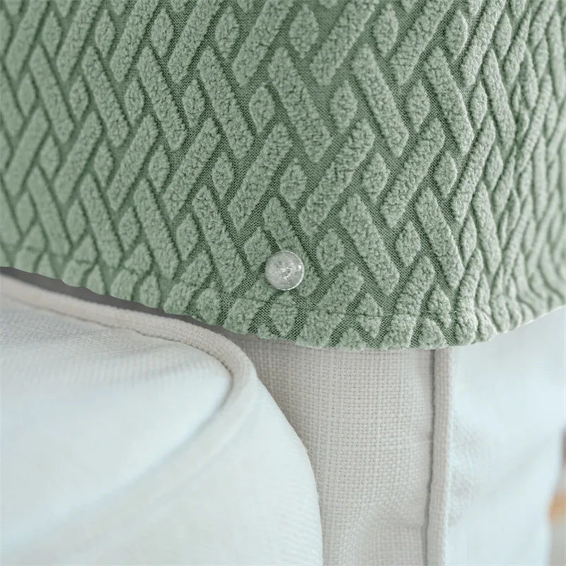 2-teiliges Set Armlehnenbezüge für Sessel & Sofa Armluxe | Jacquard-Stoff | Staub- und Schmutzschutz | Waschbar & Rutschfest