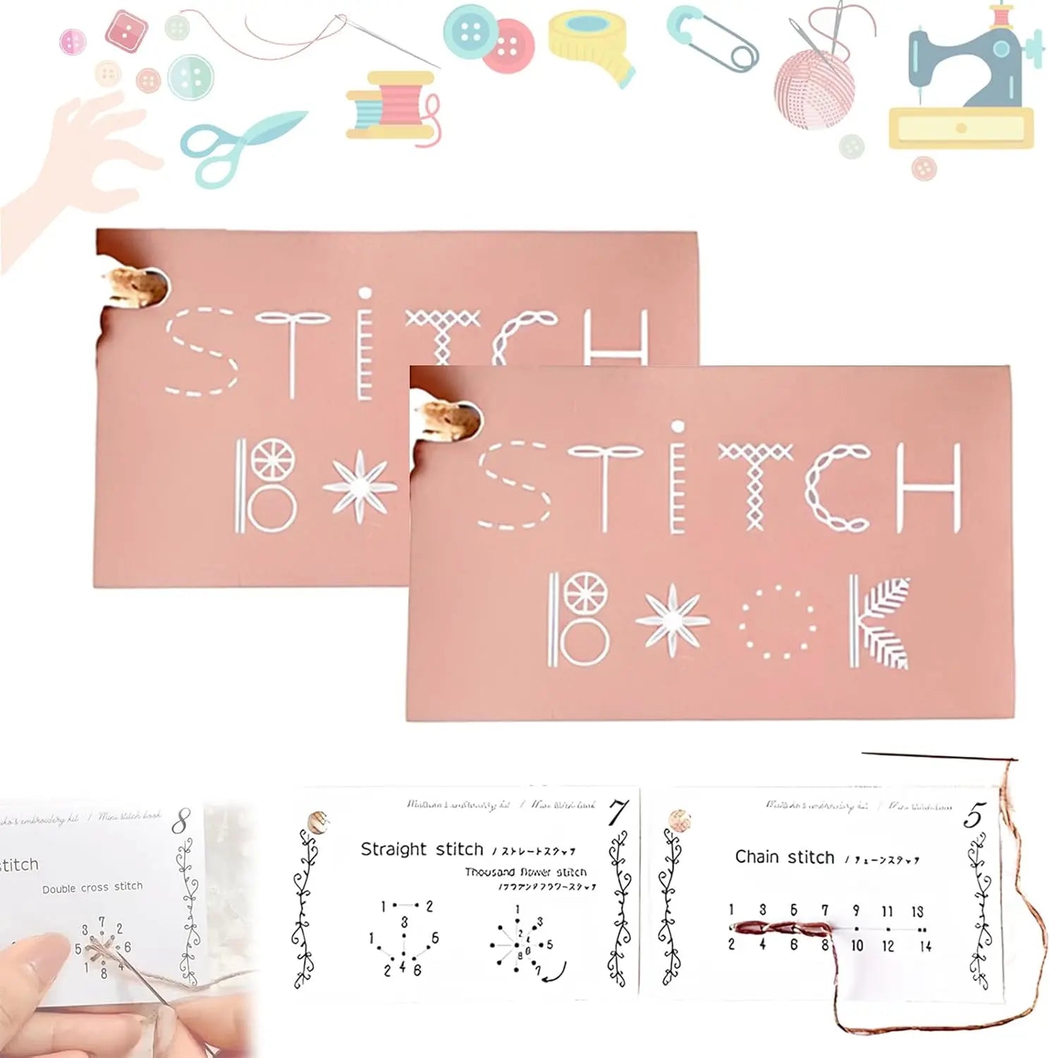 StitchBook – Dein kompakter Näh- & Stickcoach für unterwegs