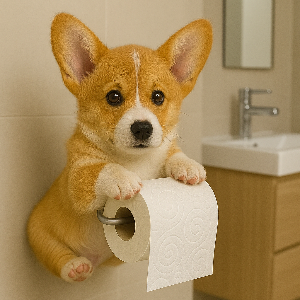 PawRoll – Der süßeste Helfer in deinem Badezimmer!