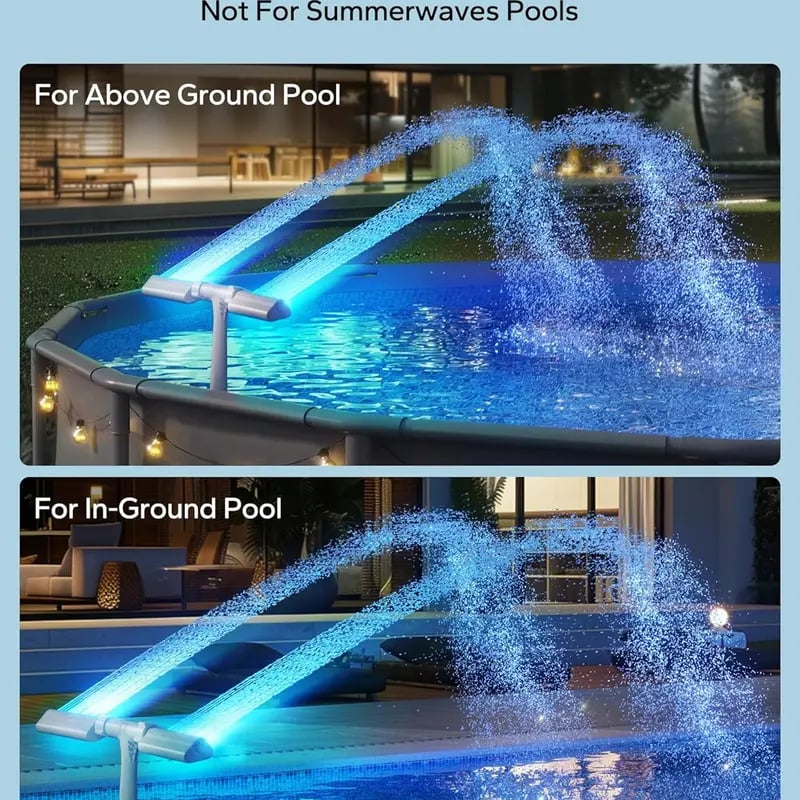 SunSpray – Der leuchtende Wasserbogen für Ihren Sommertraum
