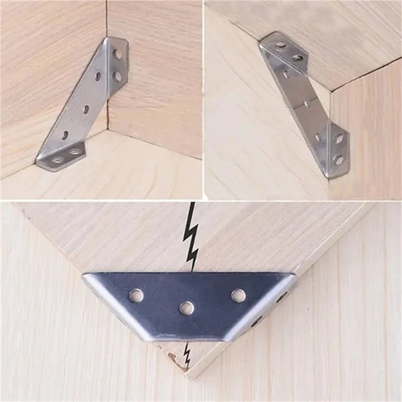 5+5 GRATIS | SteelTight - Eckverbinder aus Stahl - Verstärken Sie Ihre Möbel [Letzter Tag Rabatt]