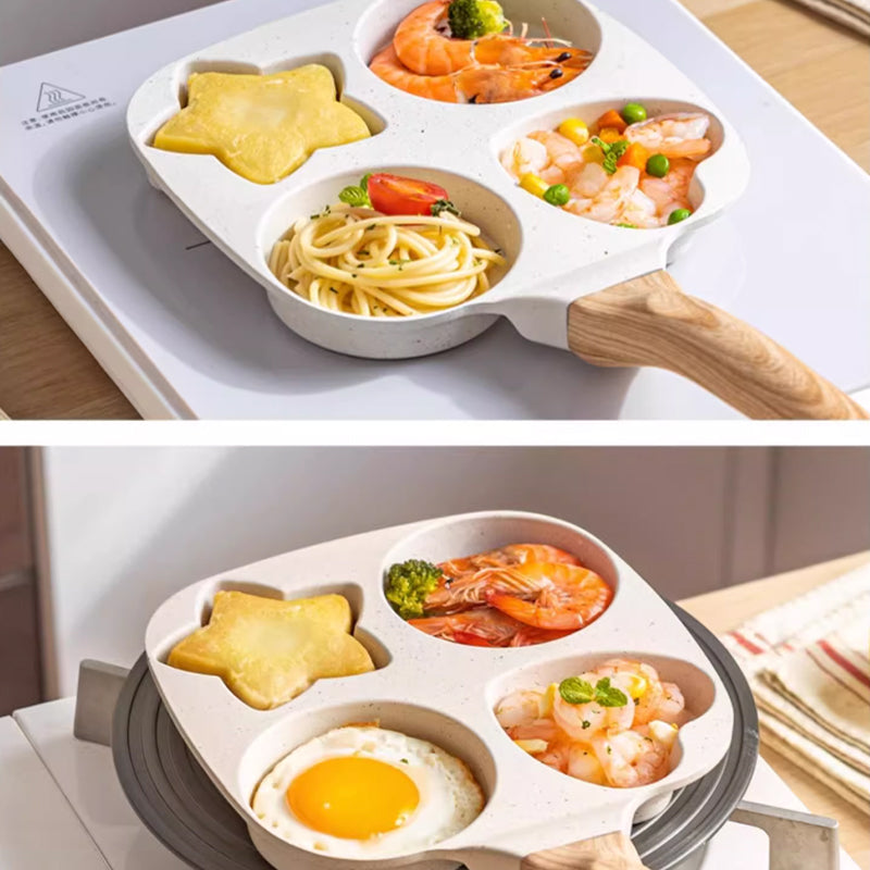 PanJoy – 4 Eier gleichzeitig, perfekt gebraten!