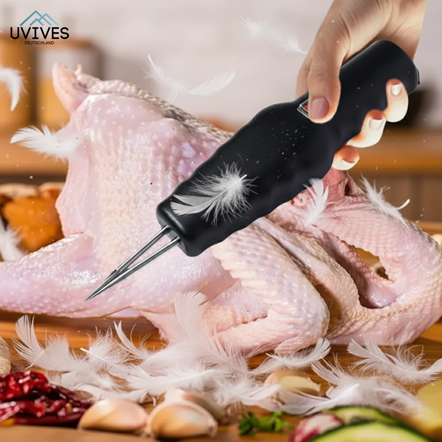 FeatherPro – Kompakte Geflügel Rupfmaschine!
