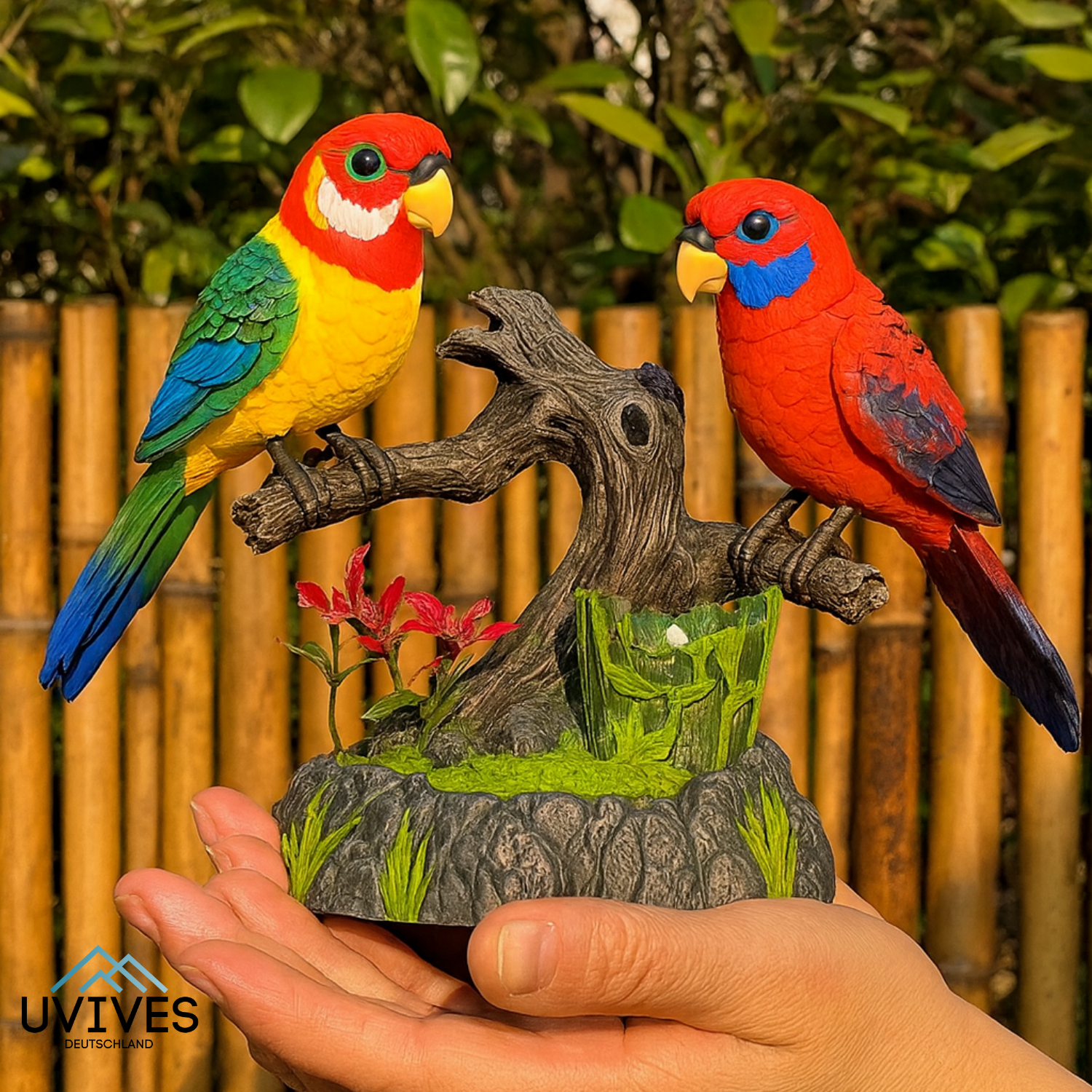 VivaBird – Der sprechende Papagei für einen lebendigen Frühlingsgarten!