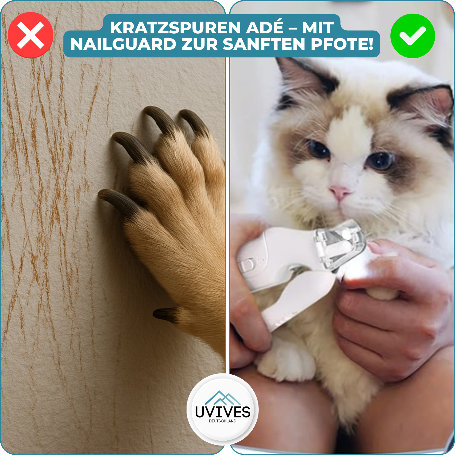 NailGuard™ – Die sichere Nagelpflege für dein Haustier