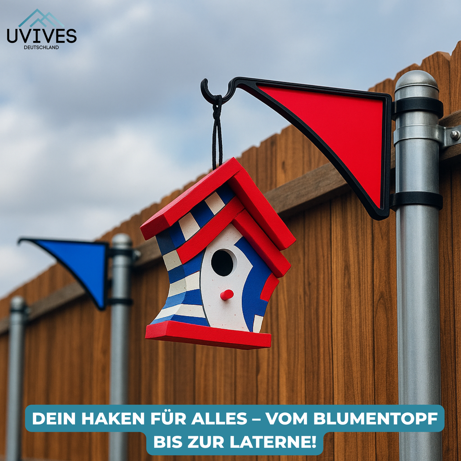 1+1 GRATIS | HookMate™ – Starker Halt für Garten & Zuhause