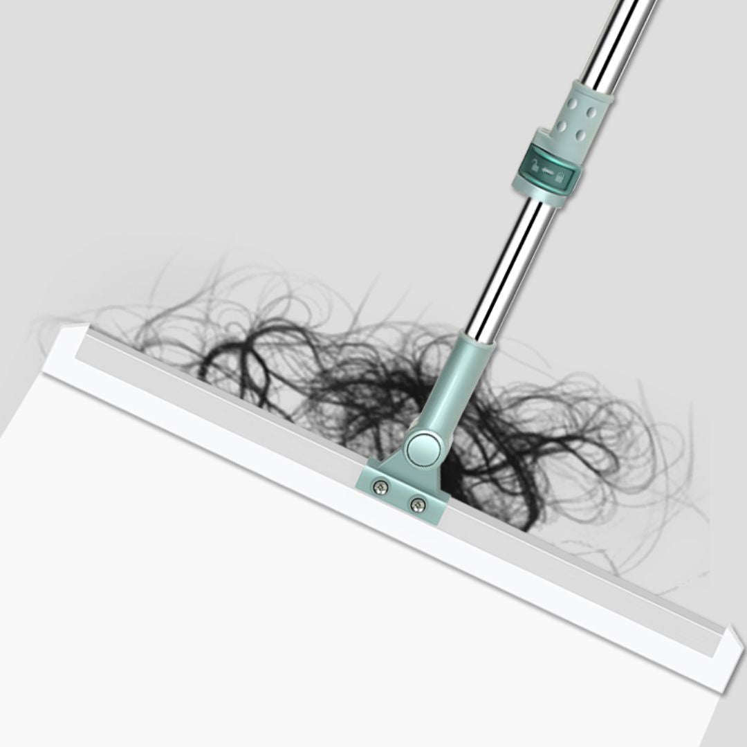 CleanFlex | Silikonbesen mit Verstellbarem Stiel | Kratzfreie Bodenreinigung
