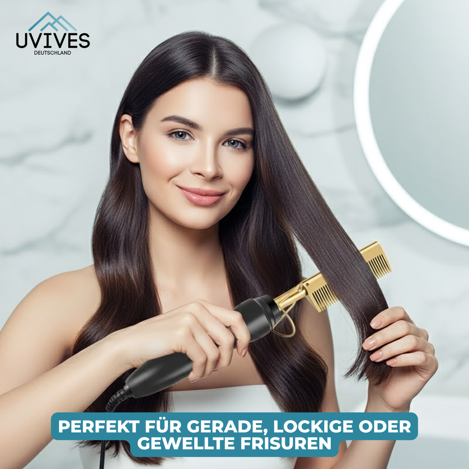 StyleFlex Pro – Glätten & Locken mit nur einem Tool!