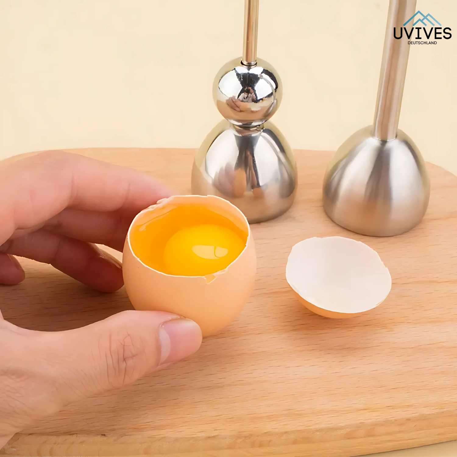 1+1 GRATIS | EggCrack Pro™ – Perfekte Eieröffnung in einem Zug