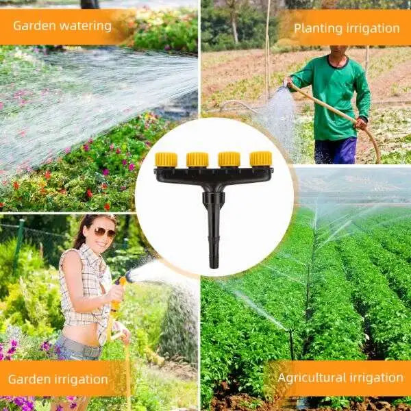 50% RABATT | AquaQuad - Premium 4-Kopf-Gartensprühkopf [Letzter Tag Rabatt]