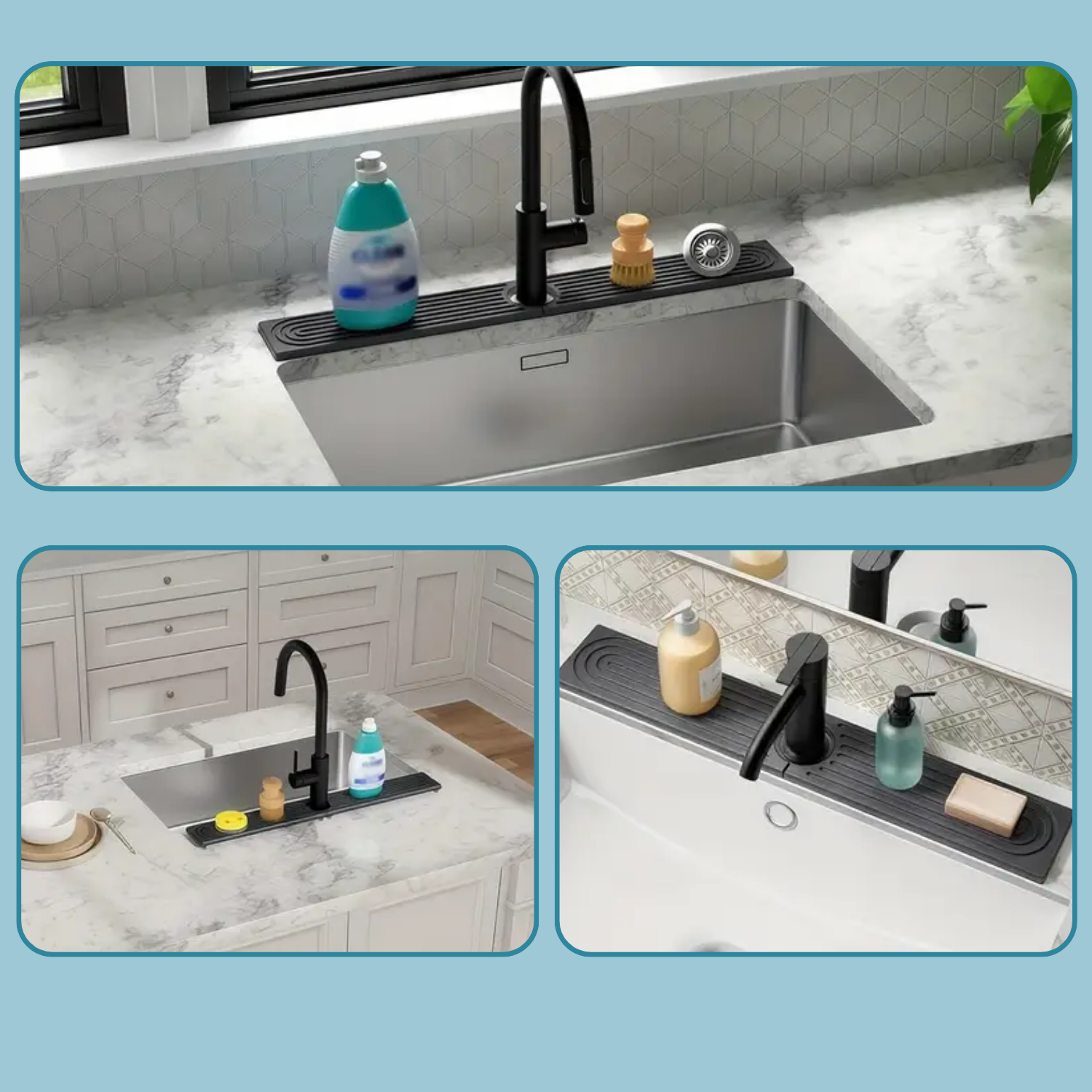 AquaStone – Der Untersetzer, der Wasser trinkt