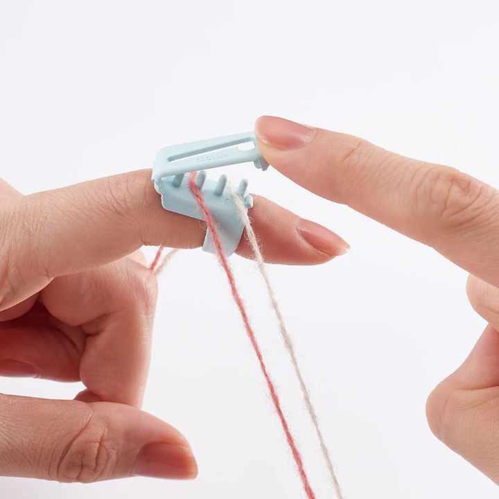 2+3 GRATIS | EasyThread™ – Der Garnführungsring für entspanntes Stricken