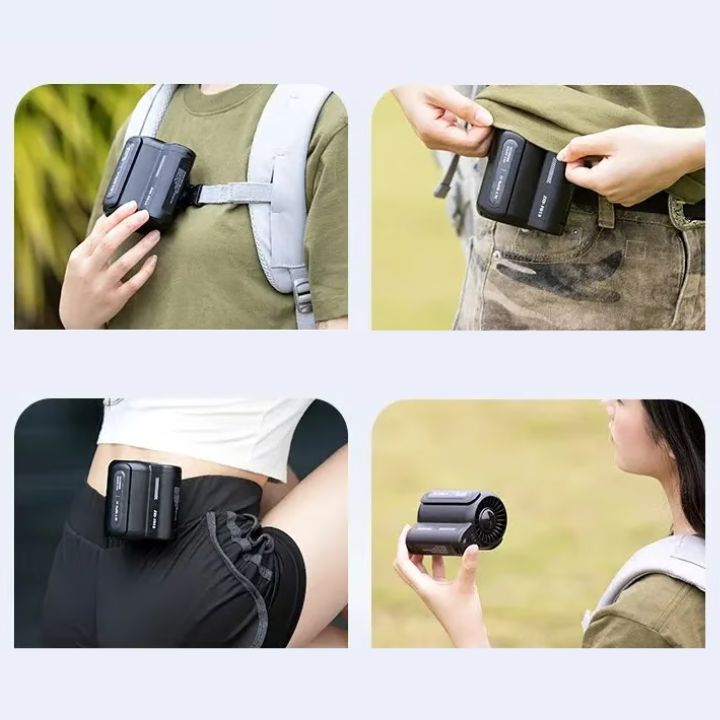BreezeBelt™ – Der tragbare Gürtelventilator ohne Rotorblätter