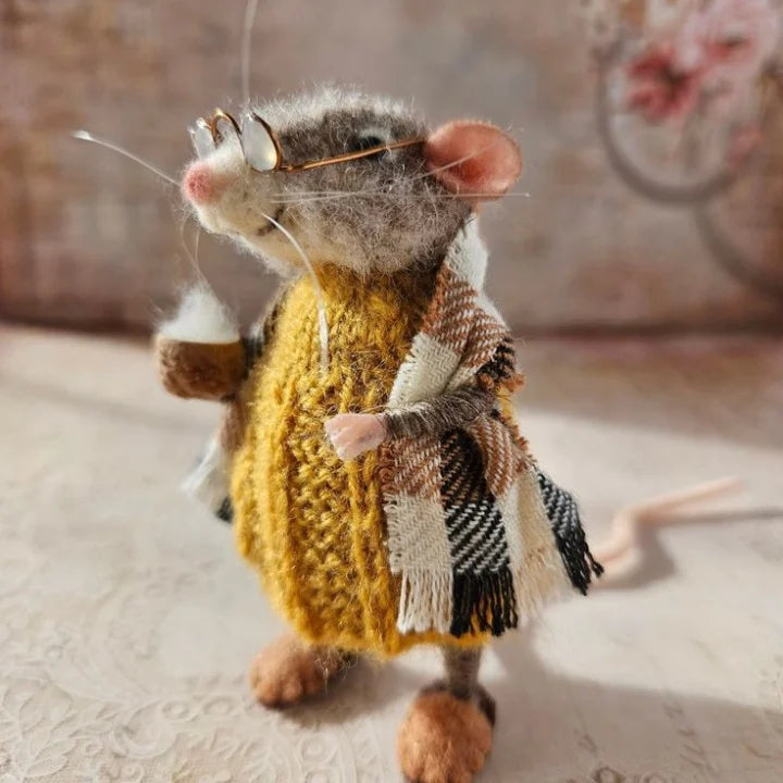 TinyTail – Handgemachte Maus voller Herz & Winterzauber