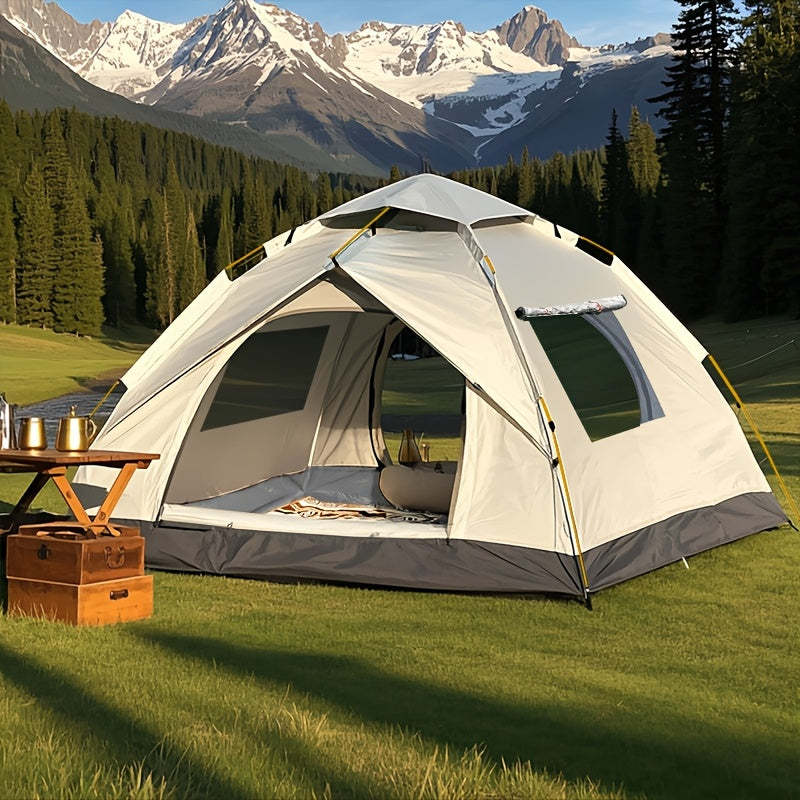 Zeltra PopTent | Sekundenzelt für 2–3 Personen | Wetterfest & Faltbar | Ideal für Outdoor-Abenteuer