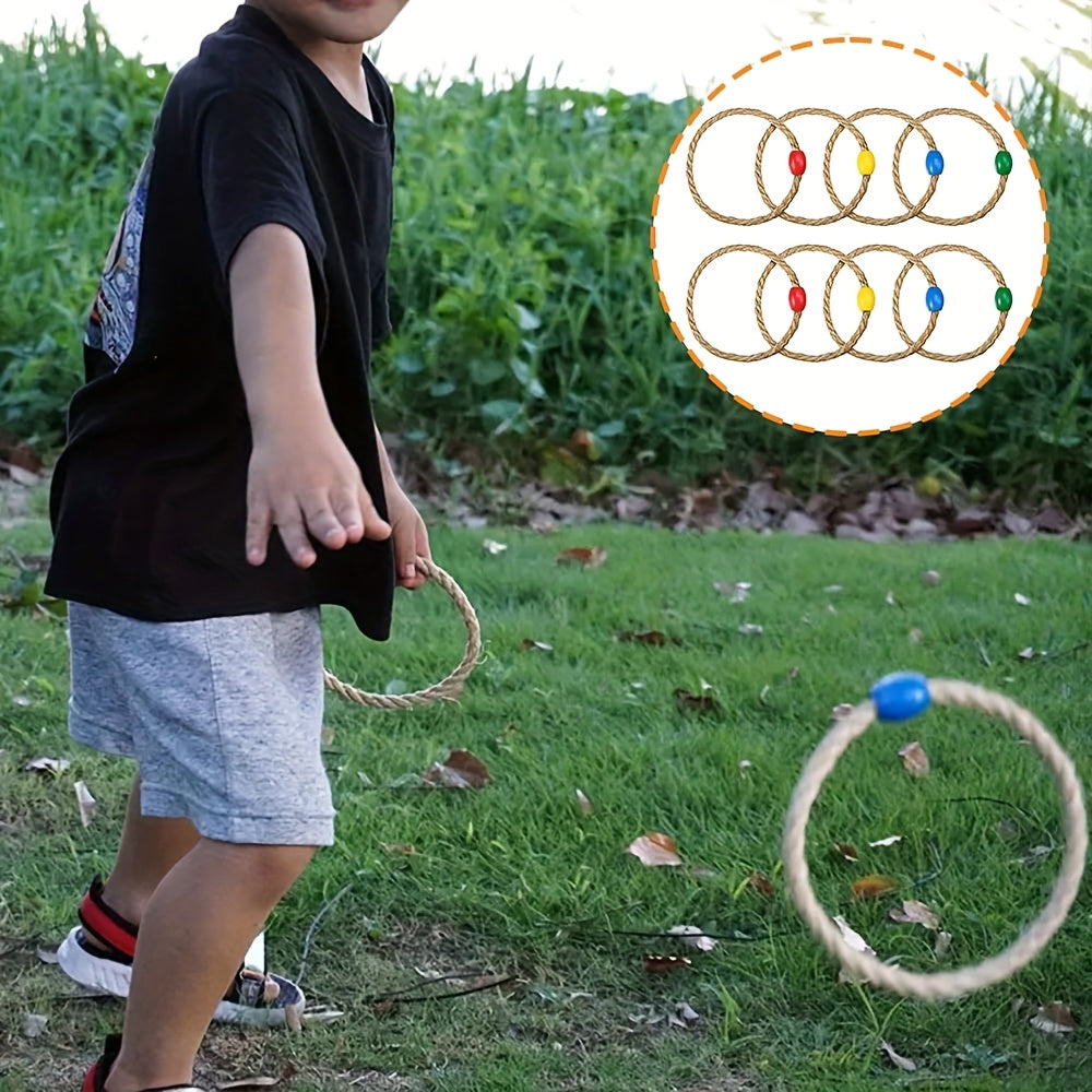 FunToss | Outdoor Wurfspiel für Kinder & Erwachsene | 12-teiliges Set mit Sportmotiven | Für Garten, Park & Familienfeste