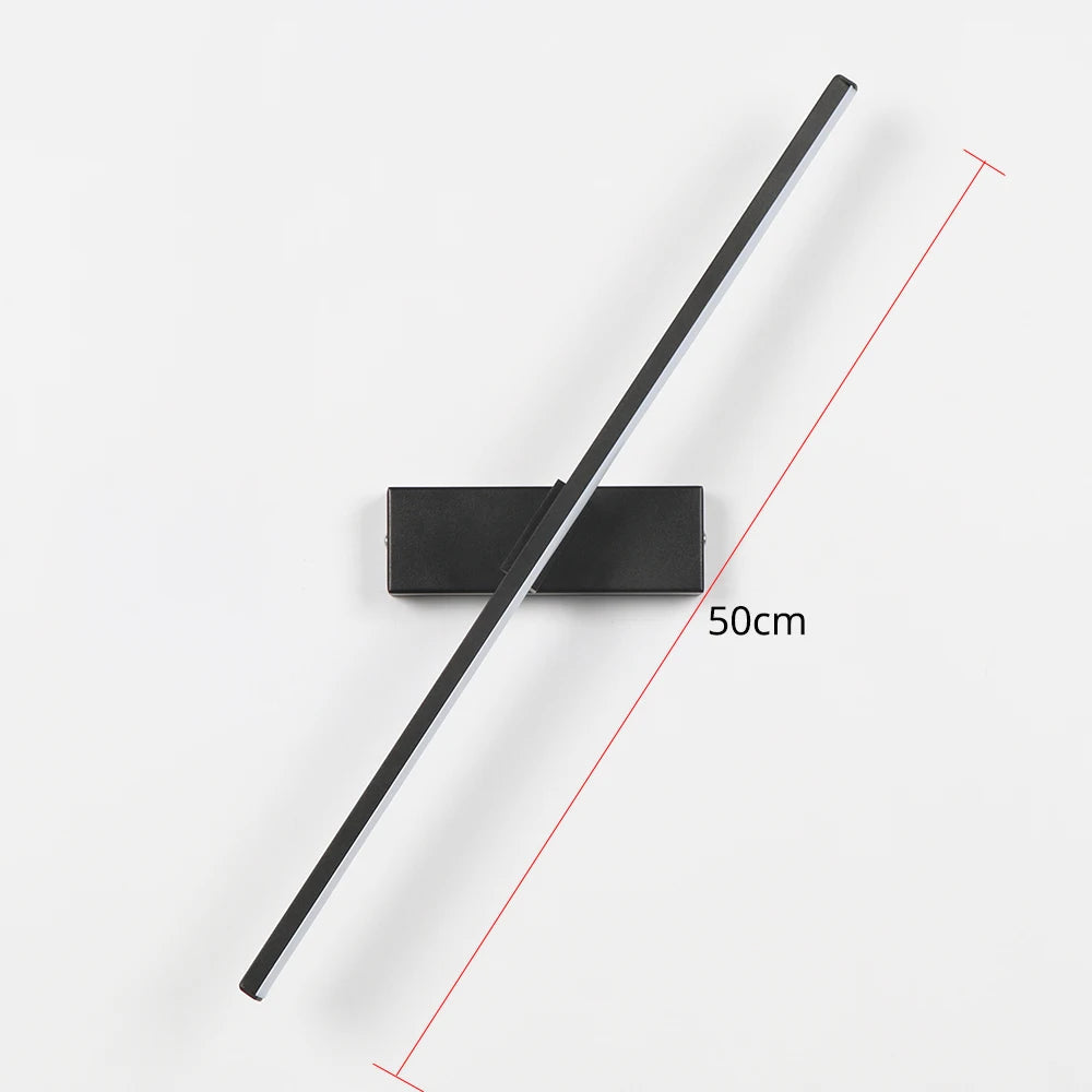 AuroLite Verstellbare LED-Wandlampe | 330° Drehung | Moderner Stil für Schlafzimmer & Wohnzimmer | Aluminium