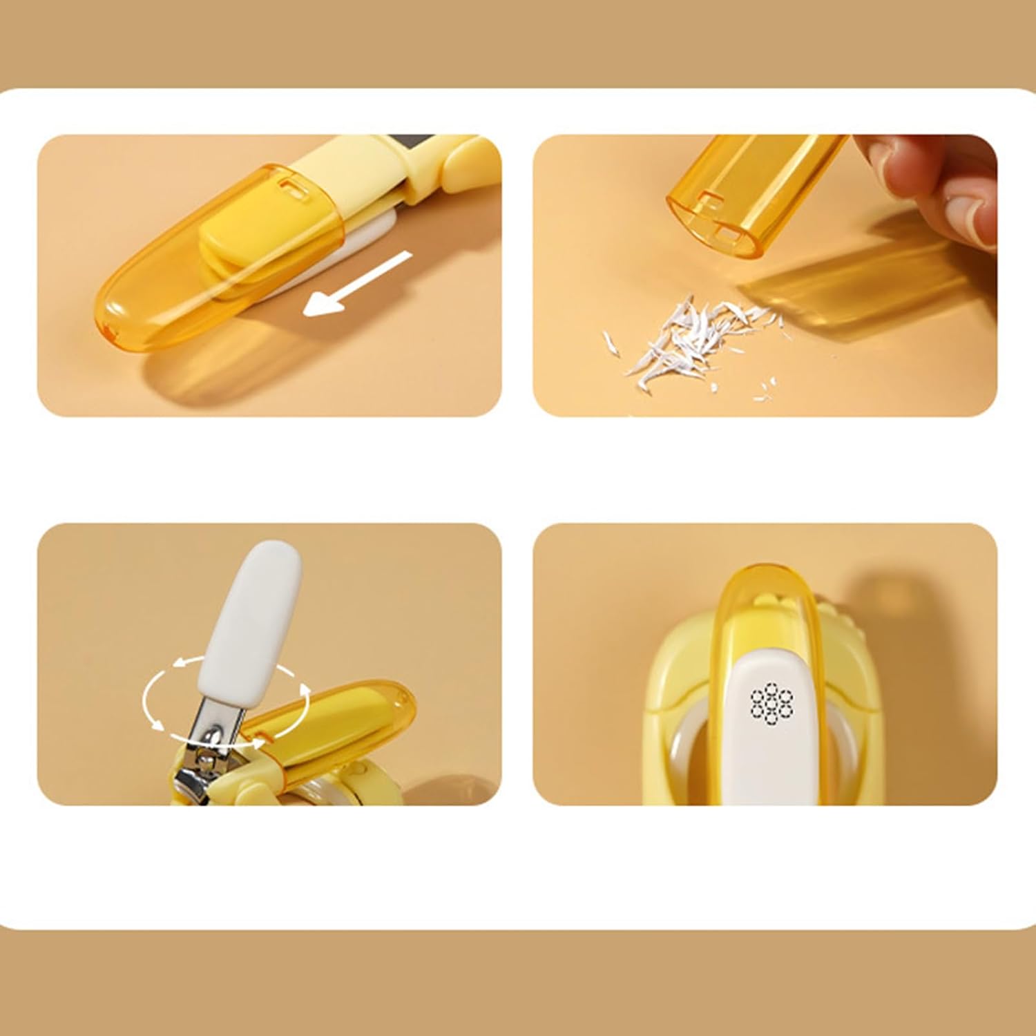 RightTrim – Der 3-in-1 Nagelknipser für sicheres & stressfreies Baby-Nägelschneiden