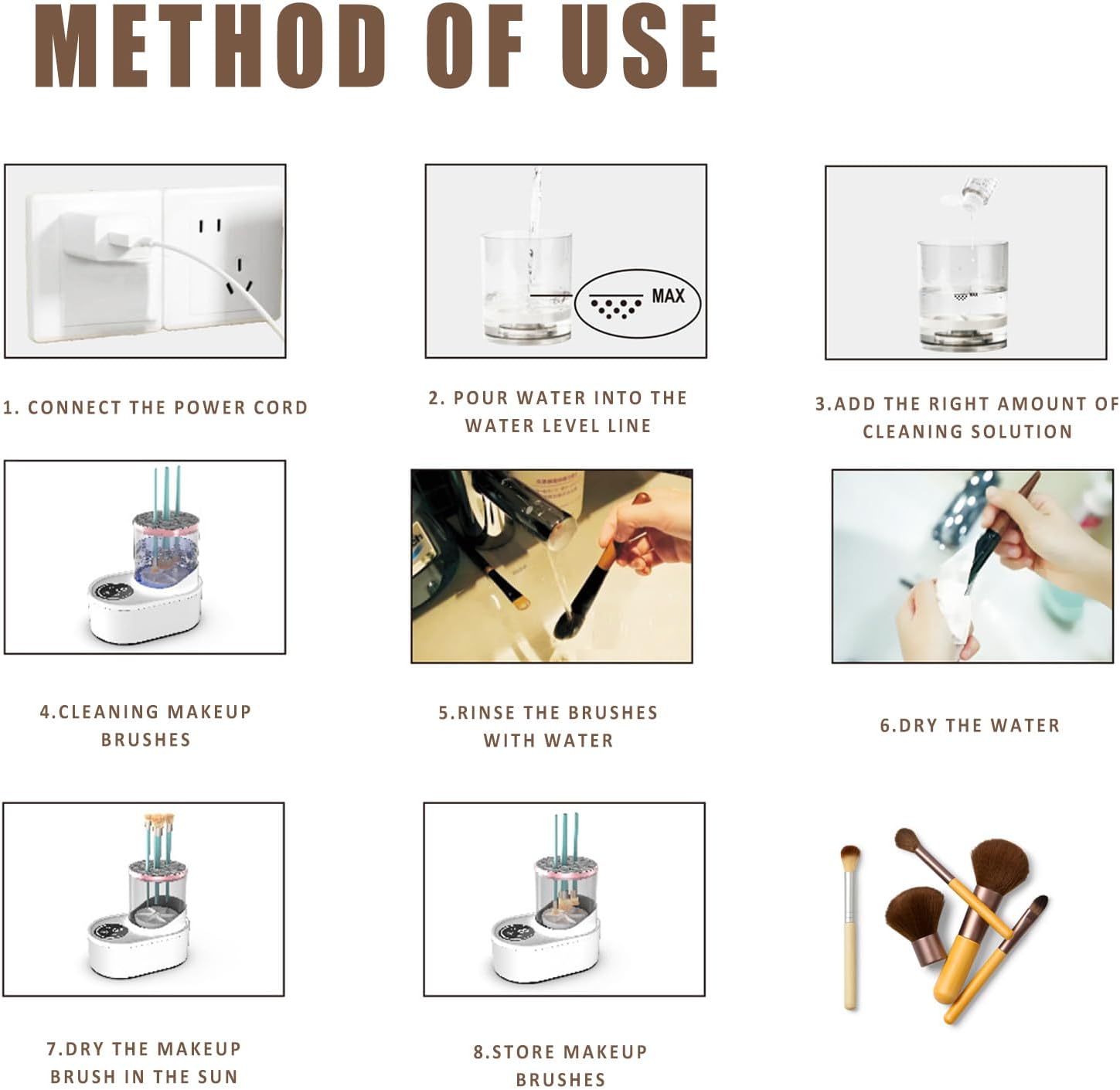 PureLuxe Pro – Das All-in-One-Tool für Ihre Make-up-Pinsel