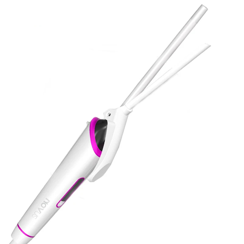 WaveLiss | Mini Lockenstab | 5 Temperaturstufen, Schnellaufheizung, Sicher | Glänzende Locken & Beach Waves