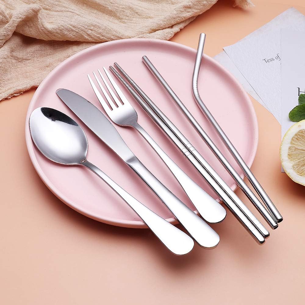 NomadCut | Besteckset | 4-teilig | Kompakt & Wiederverwendbar