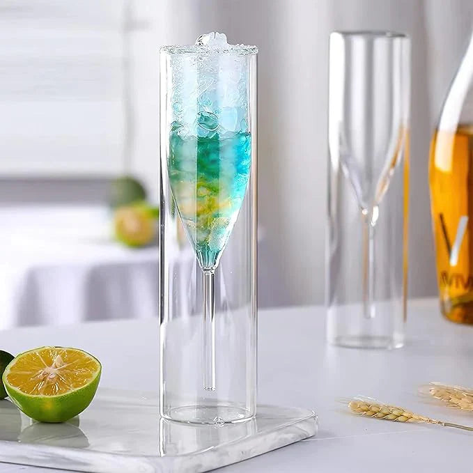 1+1 GRATIS | ChampAir - Kristallgläser mit schwebendem Effekt für Champagner [Letzter Tag Rabatt]