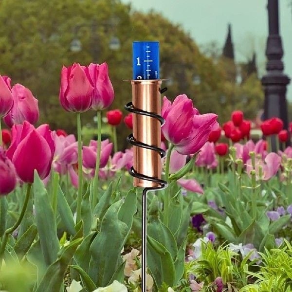 AquaCopper – Regen messen mit antikem Charme!