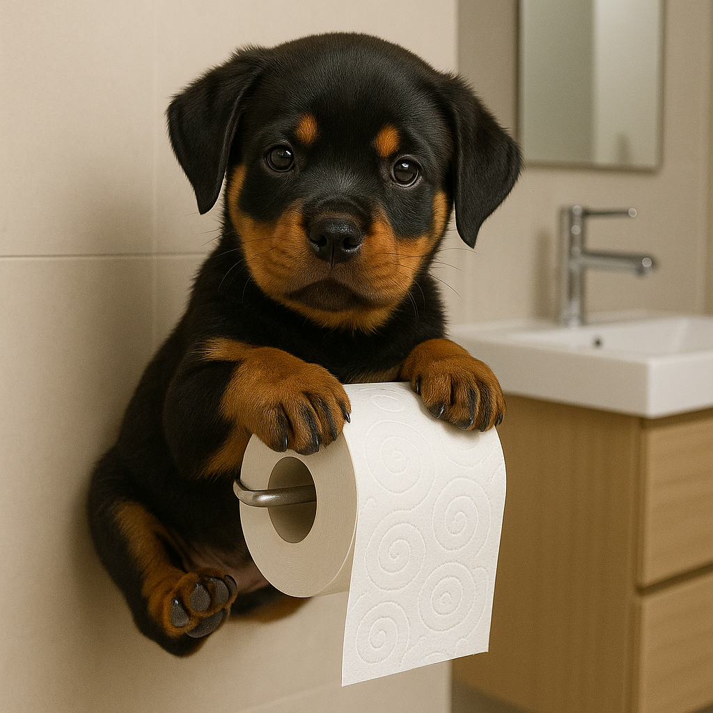 PawRoll – Der süßeste Helfer in deinem Badezimmer!
