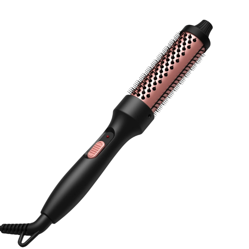 Curlessa | 3-in-1 Keramik-Stylingbürste | Locken & Volumen & Glätten | Turmalin-Technologie | Ergonomisches Design