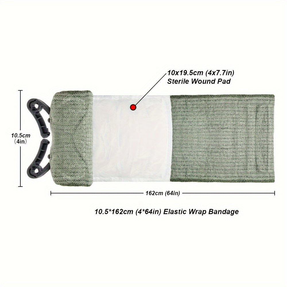 FlexiCare | Elastische Erste-Hilfe-Bandage | Mit Steriler Wundauflage | Flexibel & Hygienisch