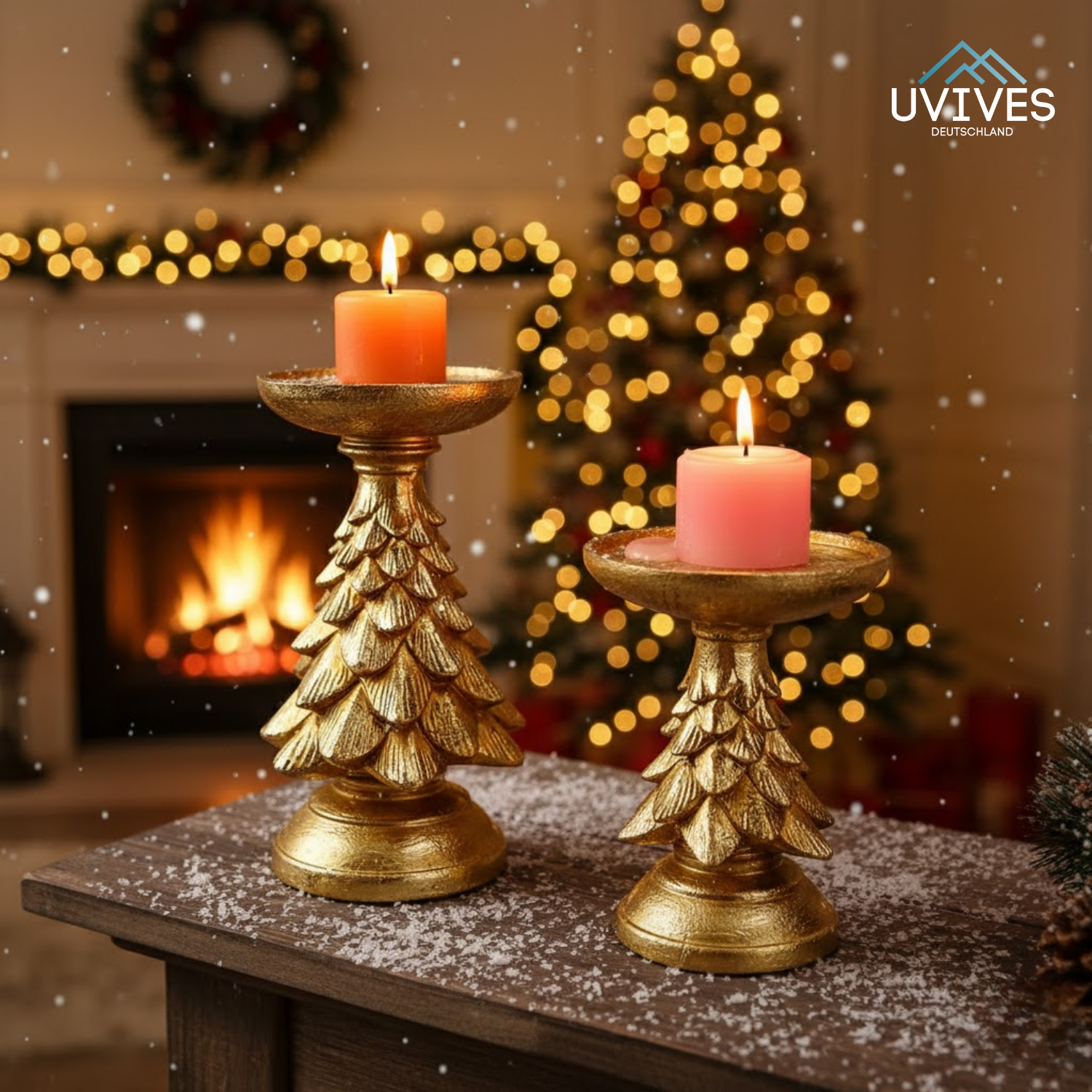 LumiPine – Zeitloser Weihnachtsglanz im Vintage-Stil